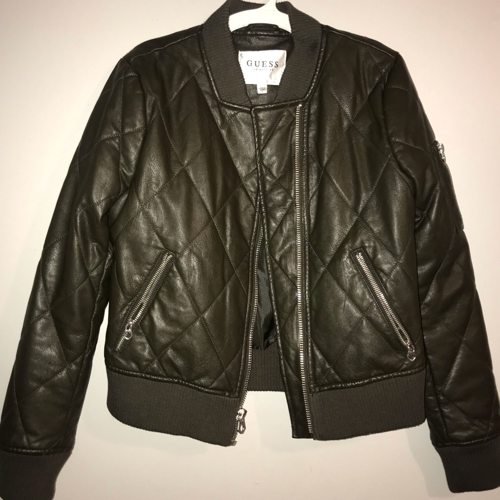 Guess leather jacket, In perfect conditions
